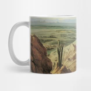 View from Maricopa Mountain Near the Rio Gila by Pratt Mug